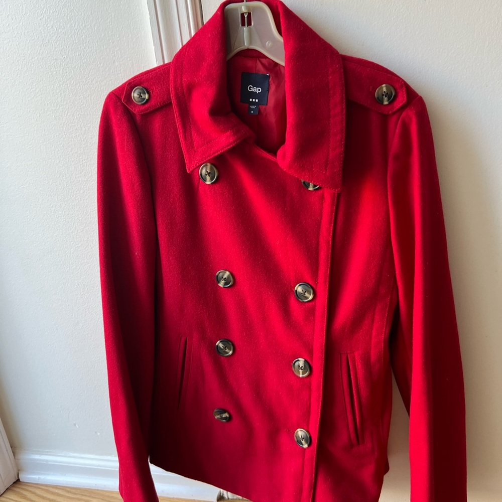 Red Gap peacoat